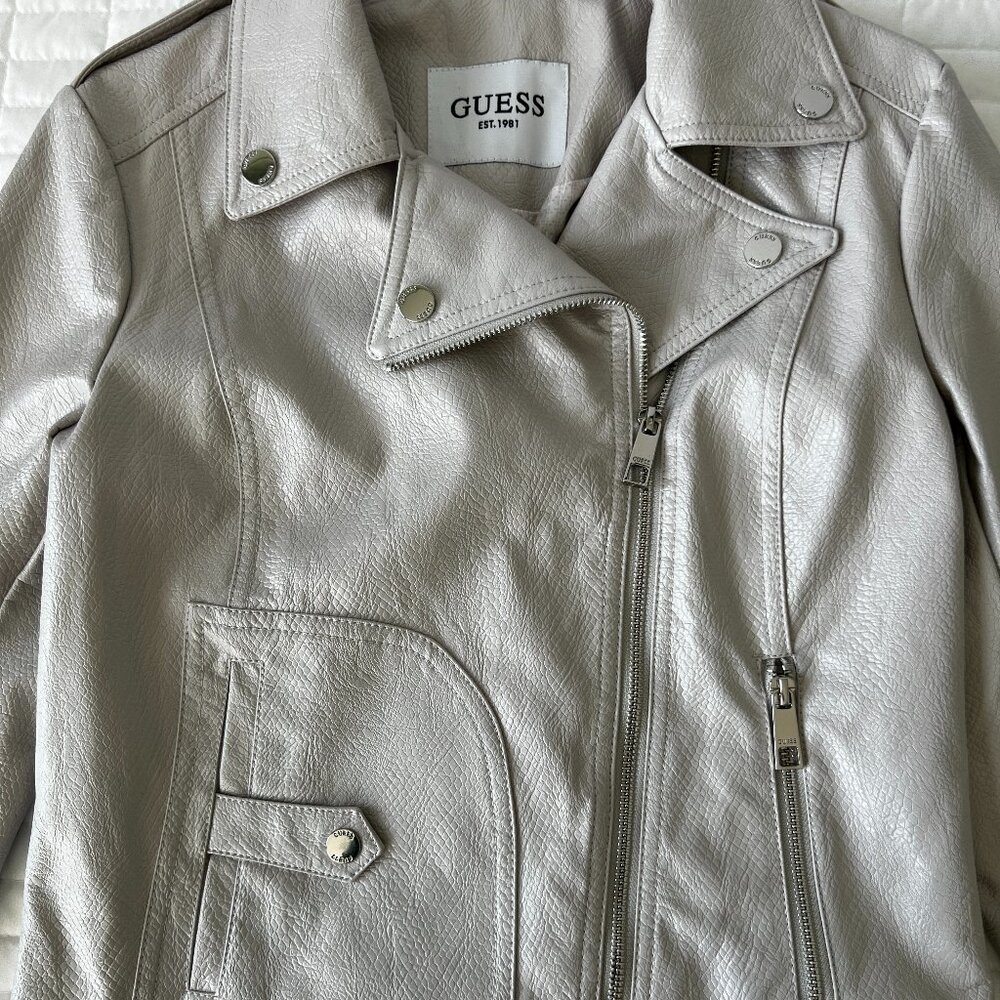Guess faux leather jacket